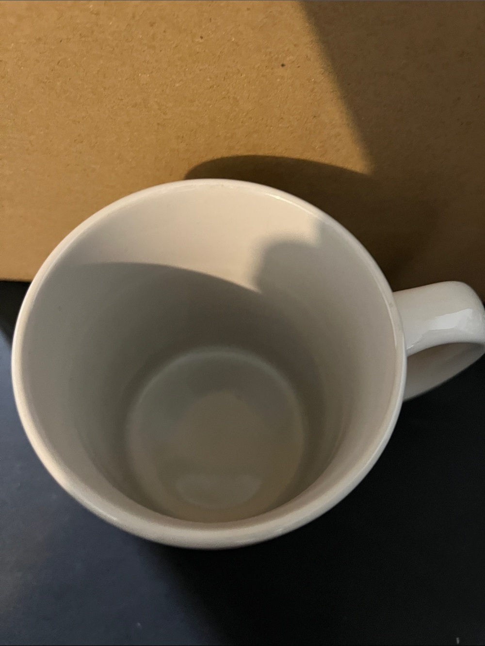 The Marines White Ceramic Coffee Mug with Flag Graphic - Picture 3 of 4